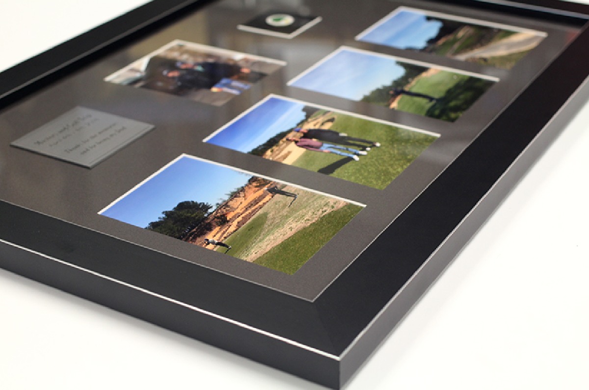 view of a custom photo frame